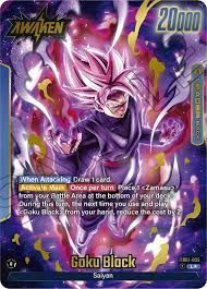 Goku Black (FB01-035) Fusion World (V.2 - Alternate Art) INGLESE image 1